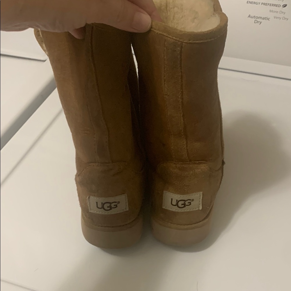 UGG Tan Shearling Boots